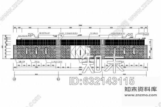 施工图现代化大型多功能厅室内施工图施工图下载【ID:632143115】