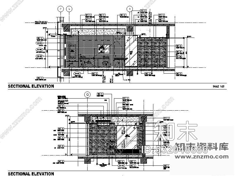 施工图五星级酒店标准客房单人间施工图cad施工图下载【ID:532048686】