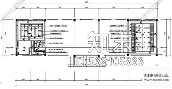 施工图某二层办公楼装修cad施工图下载【ID:532105833】
