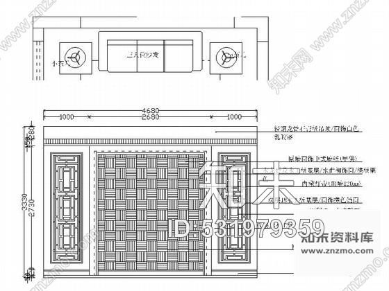 施工图重庆主城核心区三层中式别墅装修图cad施工图下载【ID:531979359】