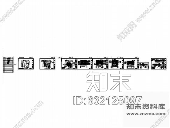 施工图厦门高档量贩式KTV包厢室内装修施工图cad施工图下载【ID:632125097】