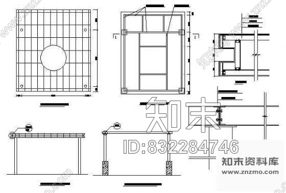 图块/节点楼顶飘板节点图cad施工图下载【ID:832284746】