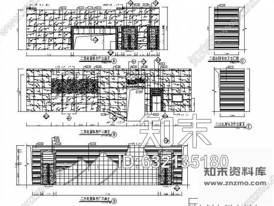 施工图青海某省艺术中心精华大剧院室内装修图施工图下载【ID:632135180】