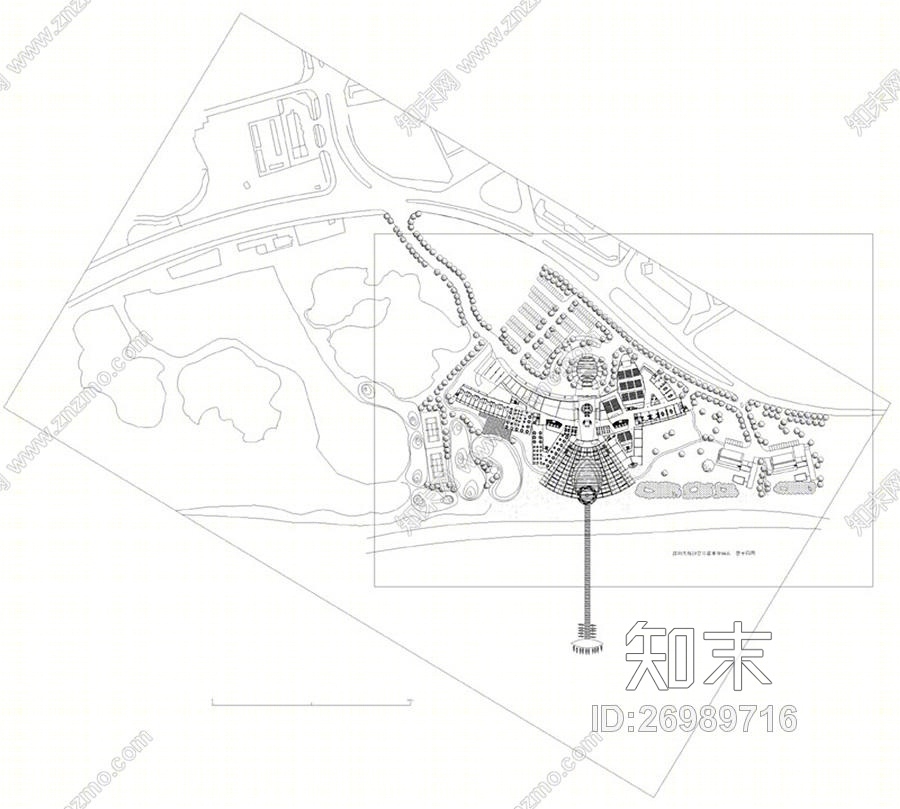 hba-深圳大梅沙喜来登(cad施工图纸)施工图下载【id:26989716】