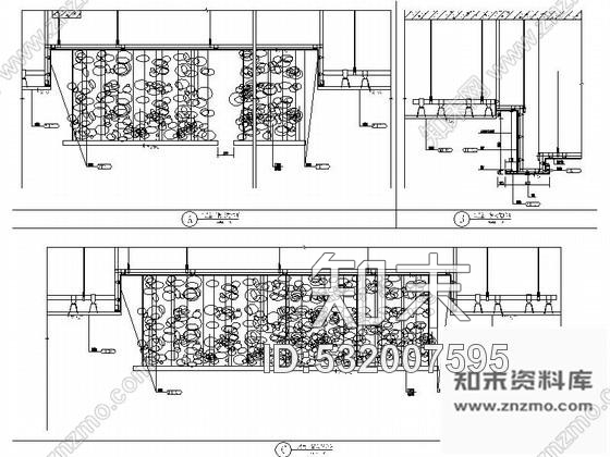 施工图精装酒店全日制餐厅施工图cad施工图下载【ID:532007595】