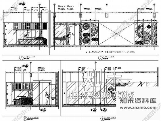 施工图精装酒店全日制餐厅施工图cad施工图下载【ID:532007595】