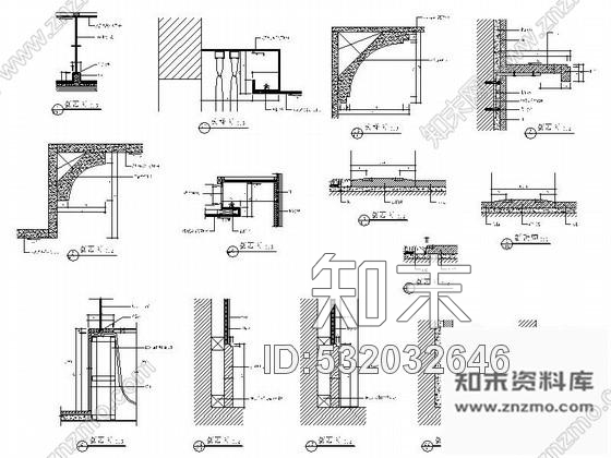 施工图苏州知名设计奢华五星级大酒店全套室内装修施工图含效果图及实景施工图下载【ID:532032646】