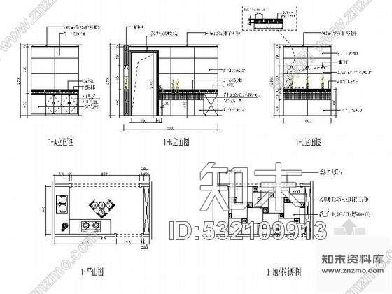 施工图某瓷砖展厅施工图cad施工图下载【ID:532109913】