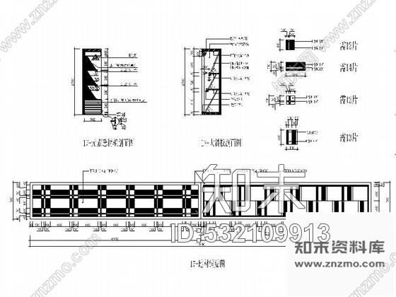 施工图某瓷砖展厅施工图cad施工图下载【ID:532109913】