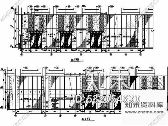 施工图广州五星酒店首层宴会厅施工图cad施工图下载【ID:532054630】