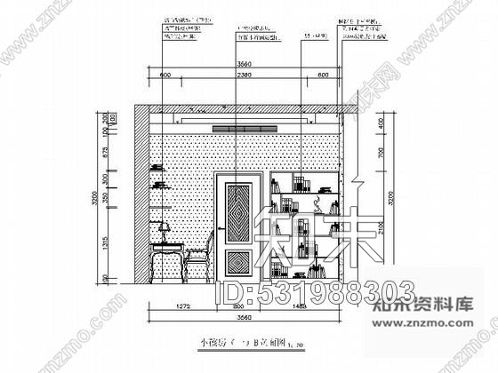 施工图精品美式乡村三层别墅室内装修设计图(含效果cad施工图下载【ID:531988303】