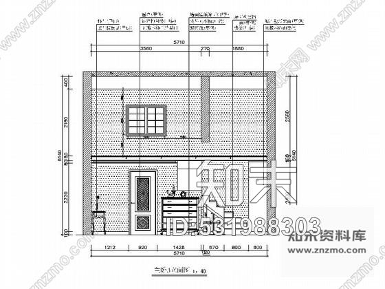 施工图精品美式乡村三层别墅室内装修设计图(含效果cad施工图下载【ID:531988303】