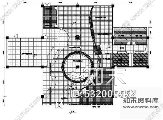 施工图某铁板烧店的装修图cad施工图下载【ID:532005552】