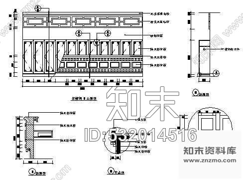 施工图某酒店餐厅装修方案图cad施工图下载【ID:532014516】