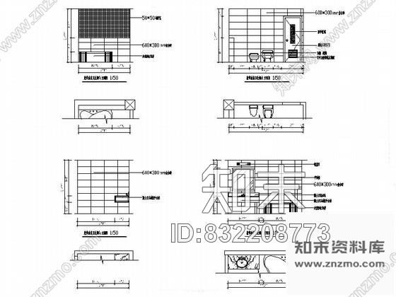 图块/节点豪华套房详图cad施工图下载【ID:832208773】