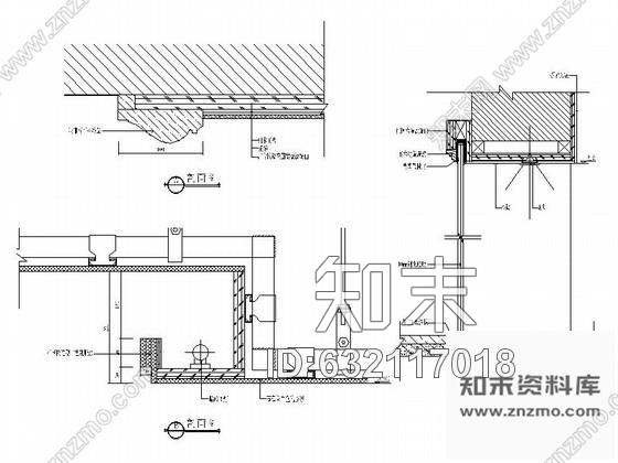 施工图陕西某精品养生会所走廊装修图cad施工图下载【ID:632117018】