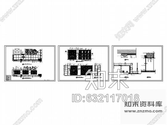 施工图陕西某精品养生会所走廊装修图cad施工图下载【ID:632117018】