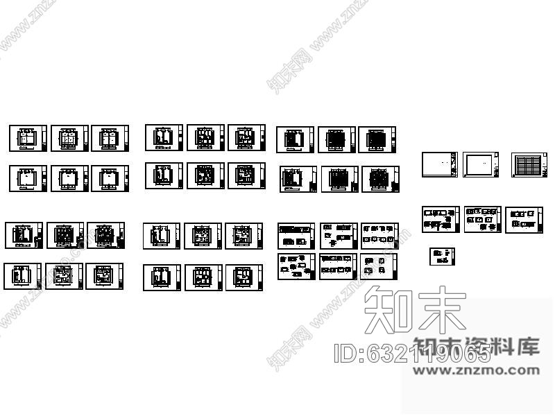 施工图上海某会所装饰施工图cad施工图下载【ID:632119065】