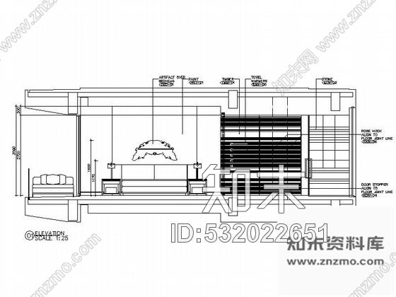 施工图山东七星酒店客房室内设计施工图含方案cad施工图下载【ID:532022651】