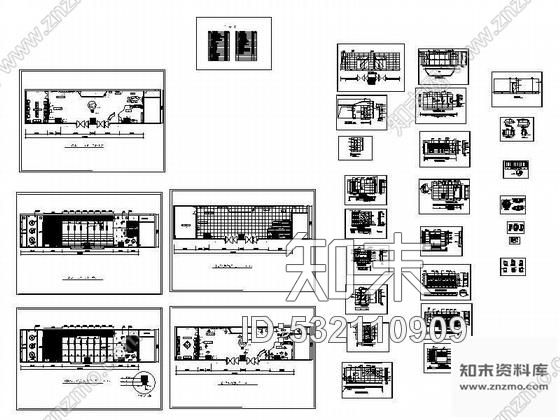 施工图中国电信演示厅竣工图cad施工图下载【ID:532110909】