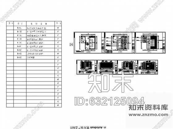 施工图厦门现代高档KTV包厢室内装修施工图cad施工图下载【ID:632125094】