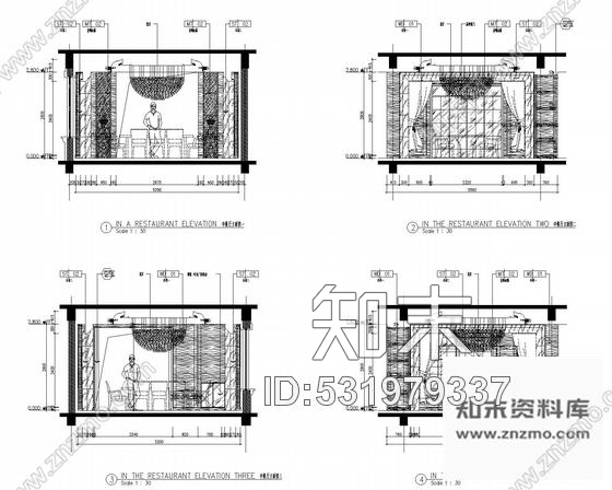 施工图北京东方小夏威夷简约现代别墅装修CAD施工图含效果图cad施工图下载【ID:531979337】