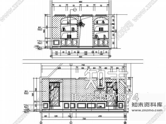 施工图昆山美式风情三层别墅A户型样板房设计装修图含方案cad施工图下载【ID:531971374】