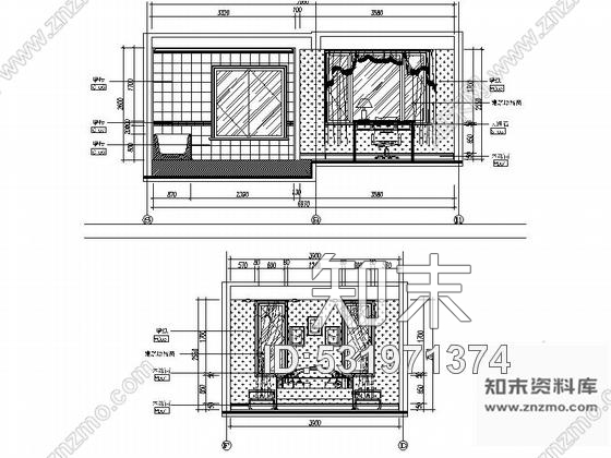 施工图昆山美式风情三层别墅A户型样板房设计装修图含方案cad施工图下载【ID:531971374】