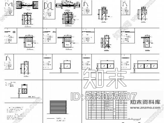施工图上海某办公厂房室内装修图cad施工图下载【ID:532095807】