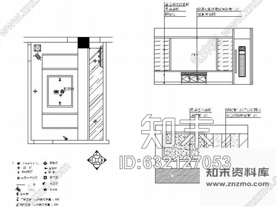 施工图某欧式简约时尚KTV设计装修图含效果cad施工图下载【ID:632127053】