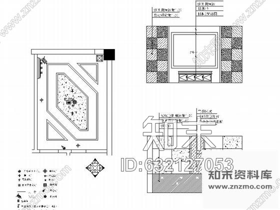 施工图某欧式简约时尚KTV设计装修图含效果cad施工图下载【ID:632127053】