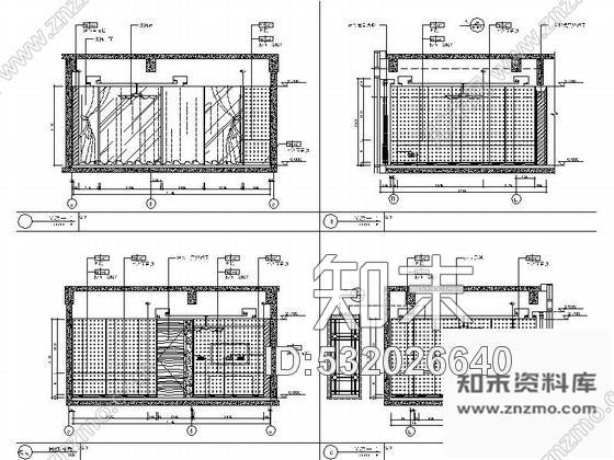 施工图北京简约欧式酒店改造项目装修CAD施工图含效果图cad施工图下载【ID:532026640】