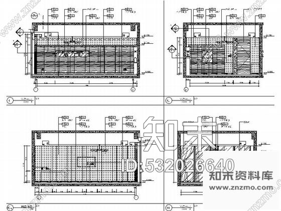 施工图北京简约欧式酒店改造项目装修CAD施工图含效果图cad施工图下载【ID:532026640】