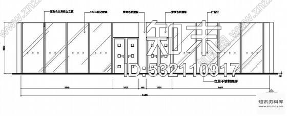 施工图某奇瑞汽车专卖店设计施工图cad施工图下载【ID:532110917】