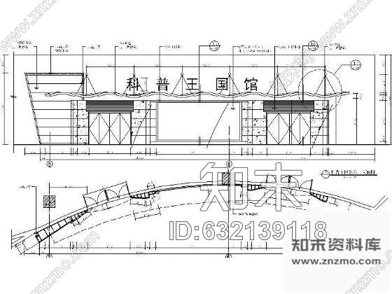 施工图深圳少年宫装饰工程施工图cad施工图下载【ID:632139118】