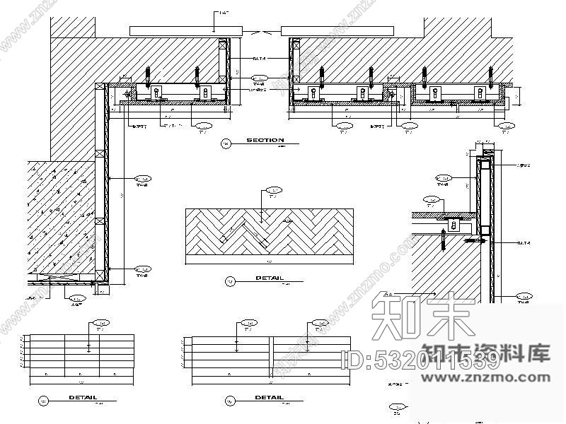 施工图南京国际建筑艺术中心餐饮区施工图含效果cad施工图下载【ID:532011539】