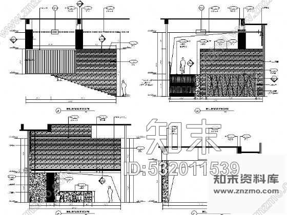 施工图南京国际建筑艺术中心餐饮区施工图含效果cad施工图下载【ID:532011539】