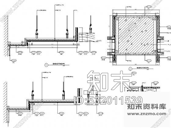 施工图南京国际建筑艺术中心餐饮区施工图含效果cad施工图下载【ID:532011539】