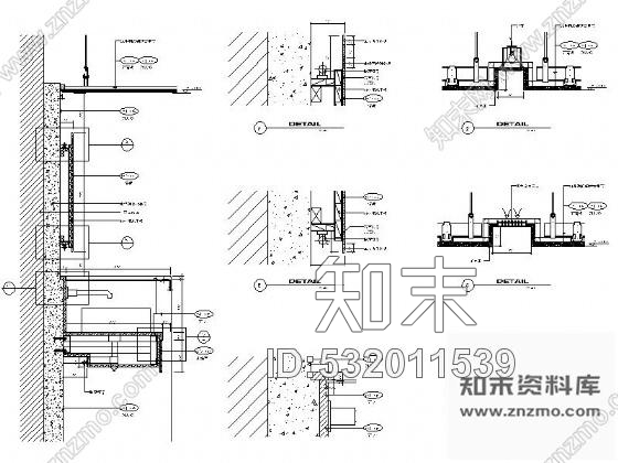 施工图南京国际建筑艺术中心餐饮区施工图含效果cad施工图下载【ID:532011539】