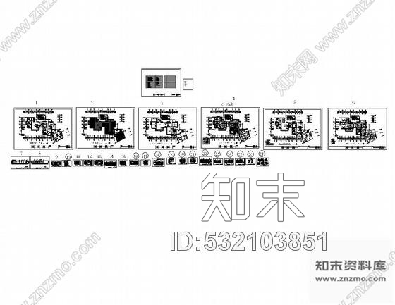 施工图某办公楼物业层装修图纸cad施工图下载【ID:532103851】