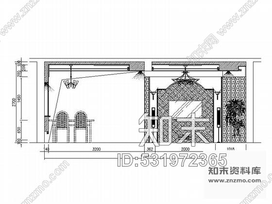 施工图郑州清新田园风一居室复式小别墅室内施工图含效果图cad施工图下载【ID:531972365】