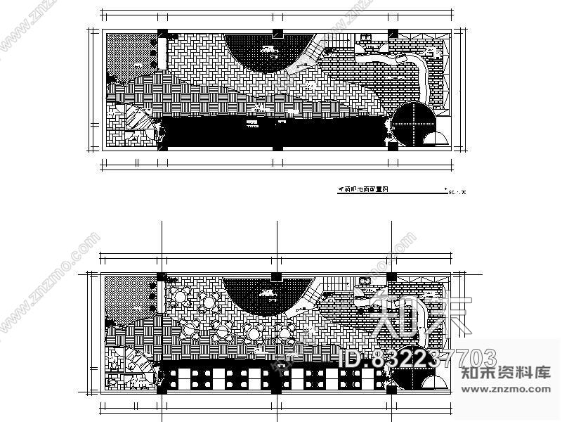 图块/节点酒吧平面布置图Ⅰcad施工图下载【ID:832237703】