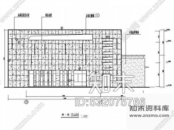 施工图知名广场售楼处装修图cad施工图下载【ID:532075766】