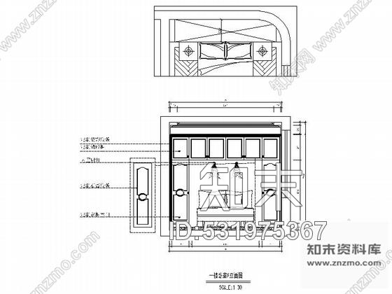 施工图江苏简欧风格小两层私人别墅室内装修施工图含高清效果图施工图下载【ID:531975367】