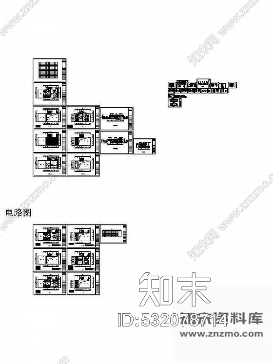 施工图某售楼处装修施工图cad施工图下载【ID:532078714】