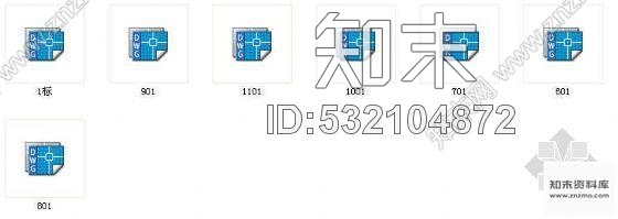 施工图办公楼装饰图cad施工图下载【ID:532104872】