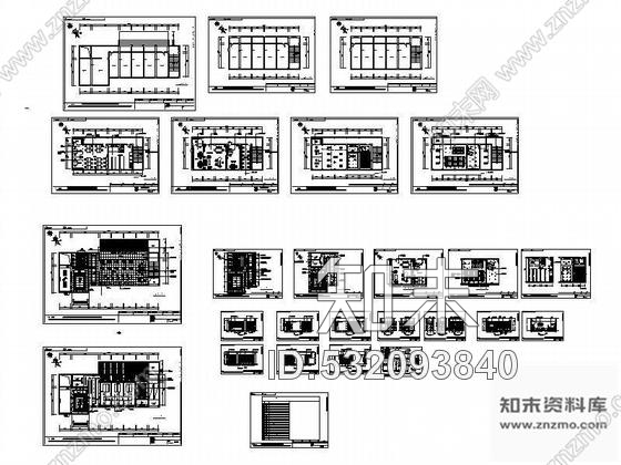 施工图常州装饰公司办公空间装修图cad施工图下载【ID:532093840】