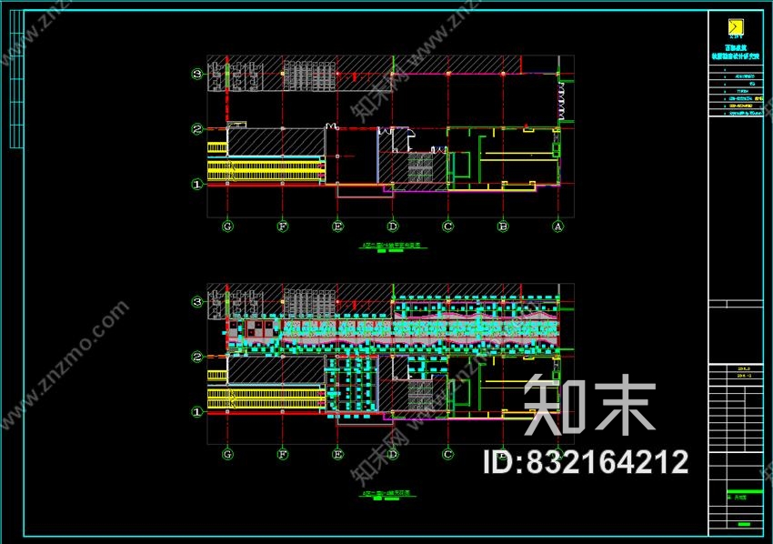 Auchan欧尚超市嘉兴欧尚城丨室内设计方案+CAD施工图+机电+建筑CAD施工图施工图下载【ID:832164212】