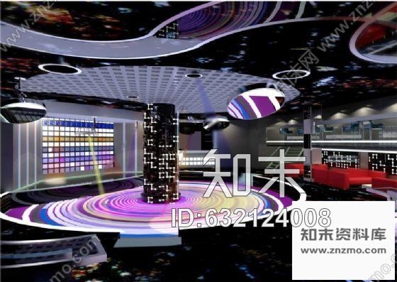 施工图某夜总会KTV娱乐场所装修图(含效果)cad施工图下载【ID:632124008】