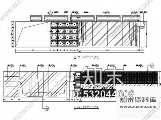 施工图深圳某商务酒店火锅大厅装修图施工图下载【ID:532044608】